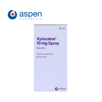 Xylocaine Spray 10% 50ml Pump Bottle #1961  (THIS IS A CONTROLLED SUBSTANCE WILL REQUIRE DOCTORS REG. TO PURCHASE THIS PRODUCT)