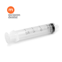 McLaren Dental 20ml Luer-lock Irrigation Syringes - 80pcs 