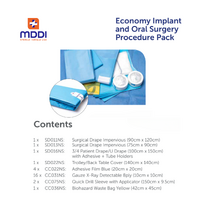 MDDI Economy Implant Kit Procedure Packs PP071ST-2