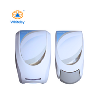 Whiteley Manual Push Wall Mounted Soap Liquid Dispensers suit 1 Litre Pods