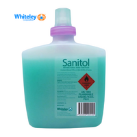 Whiteley Sanitol Antibacterial Hand Sanitiser 1L Pod Alcohol Gel