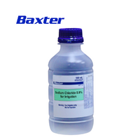 Baxter Sodium Chloride 0.9% Saline 500ml Pour Bottle 