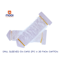 Drill Sleeve Elasticized Clear on Card 120cm STERILE 2pcs x 30 Pack Carton - CC026ST-1