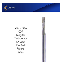 Altson 556 Surgical TC Bur RA Flat Fissure 009 5pcs