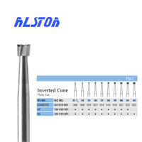 Prima Alston Steel Burs Inverted Cone HP (Straight Handpiece 2.35mm) - 6pcs