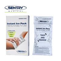 Sentry Instant Ice Pack - Twist & Squeeze Ice Cold Packs Bulk Buy 40 x (8cm x 16cm)