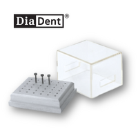 DiaDent Steri Bur Block With Cover Type D 36 FG Burs