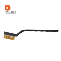 McLaren Dental 175mm Autoclavable Brass Instrument Cleaning Brush