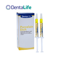 Dentalife Porcelain Etch Gel 2 x 2.5ml Syringe