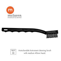 McLaren Dental 175mm Autoclavable Nylon Instrument Cleaning Brush