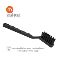 McLaren Dental Autoclavable Nylon Instrument Cleaning Brush 40mm Head